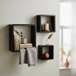 Wooden Shelves 3 Pcs